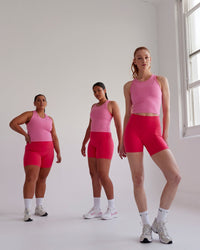 Flow Performance Tank - Pink Rose