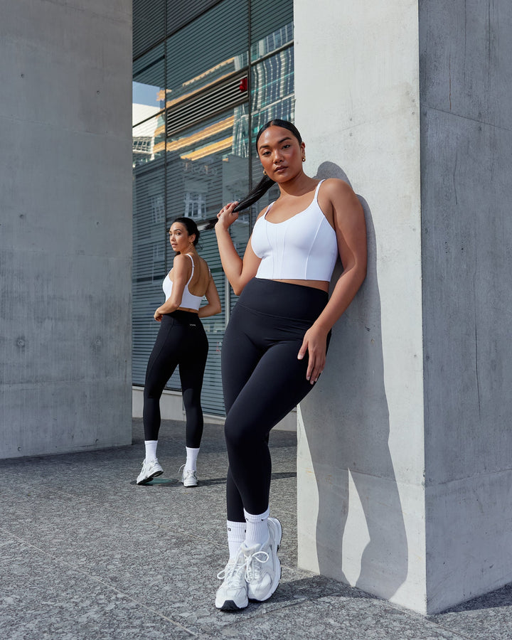 Streamline Bra - White
