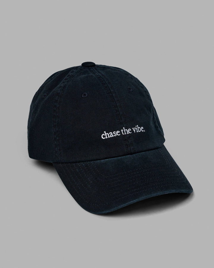 Washed Chase The Vibe Hat - Black-White