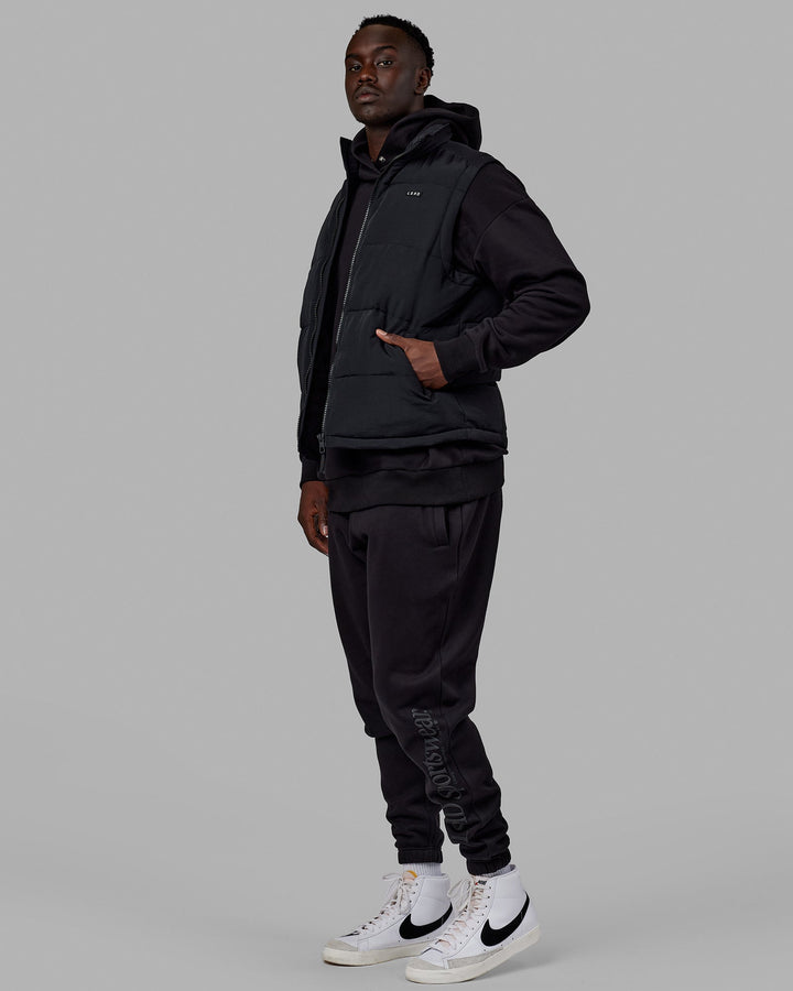 Classic Puffer Vest - Black