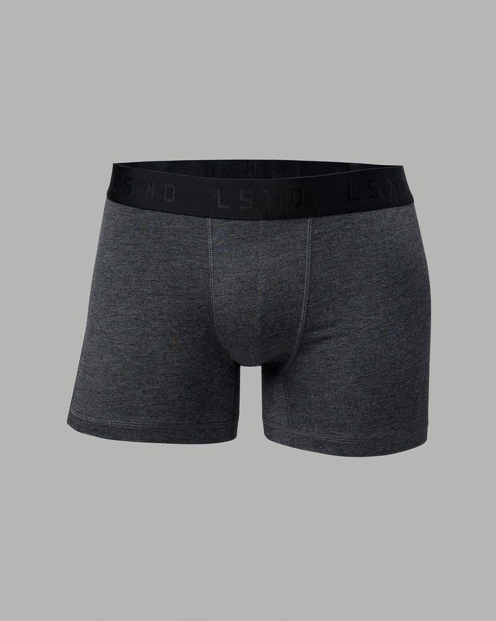 Daily Trunks 3-Pack - Black-Black/Dark Grey Marl-Black/Lt Grey Marl-Black
