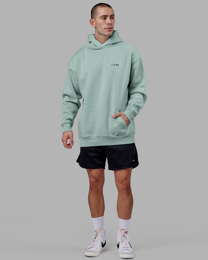 Endeavour Hoodie Oversize - Pastel Turquoise
