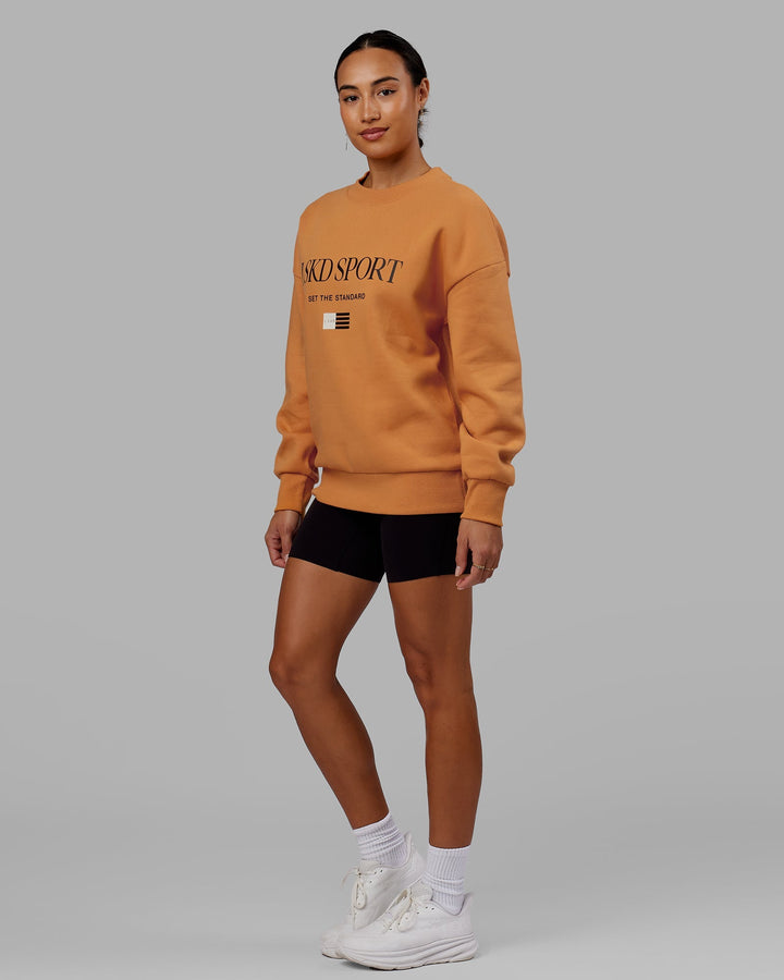 Unisex Flag Sweater Oversize - Sundial