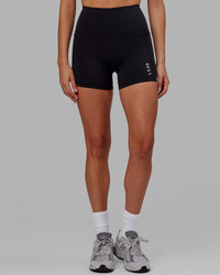 Flux Ultra High-Rise 4" Short Pockets - Black