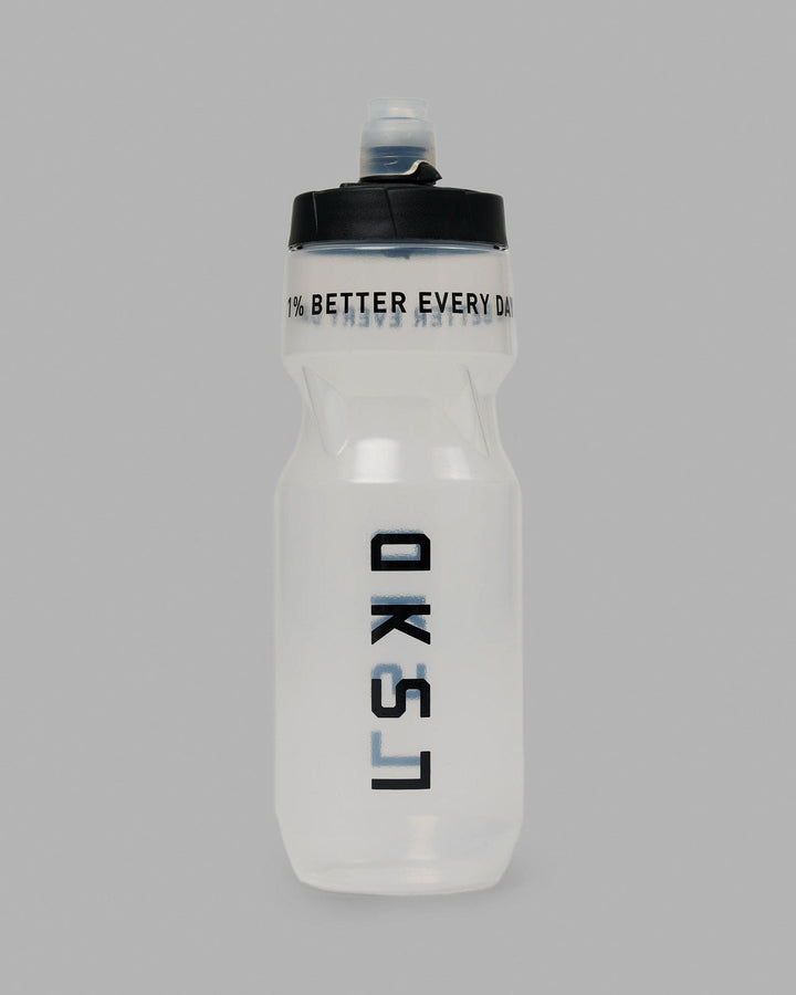 Hybrid Athlete Bottle - Clear-Black