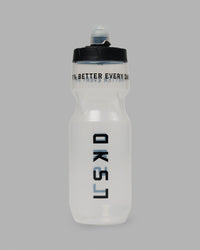 Hybrid Athlete Bottle - Clear-Black