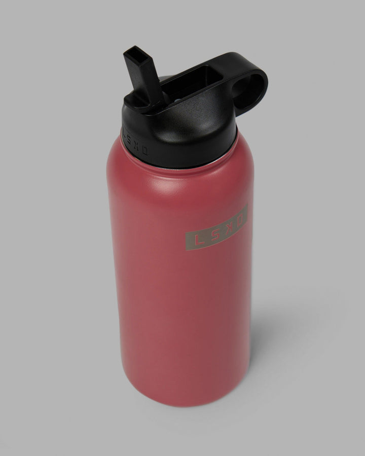 Hydrosphere 32oz Insulated Metal Bottle - Mineral Red