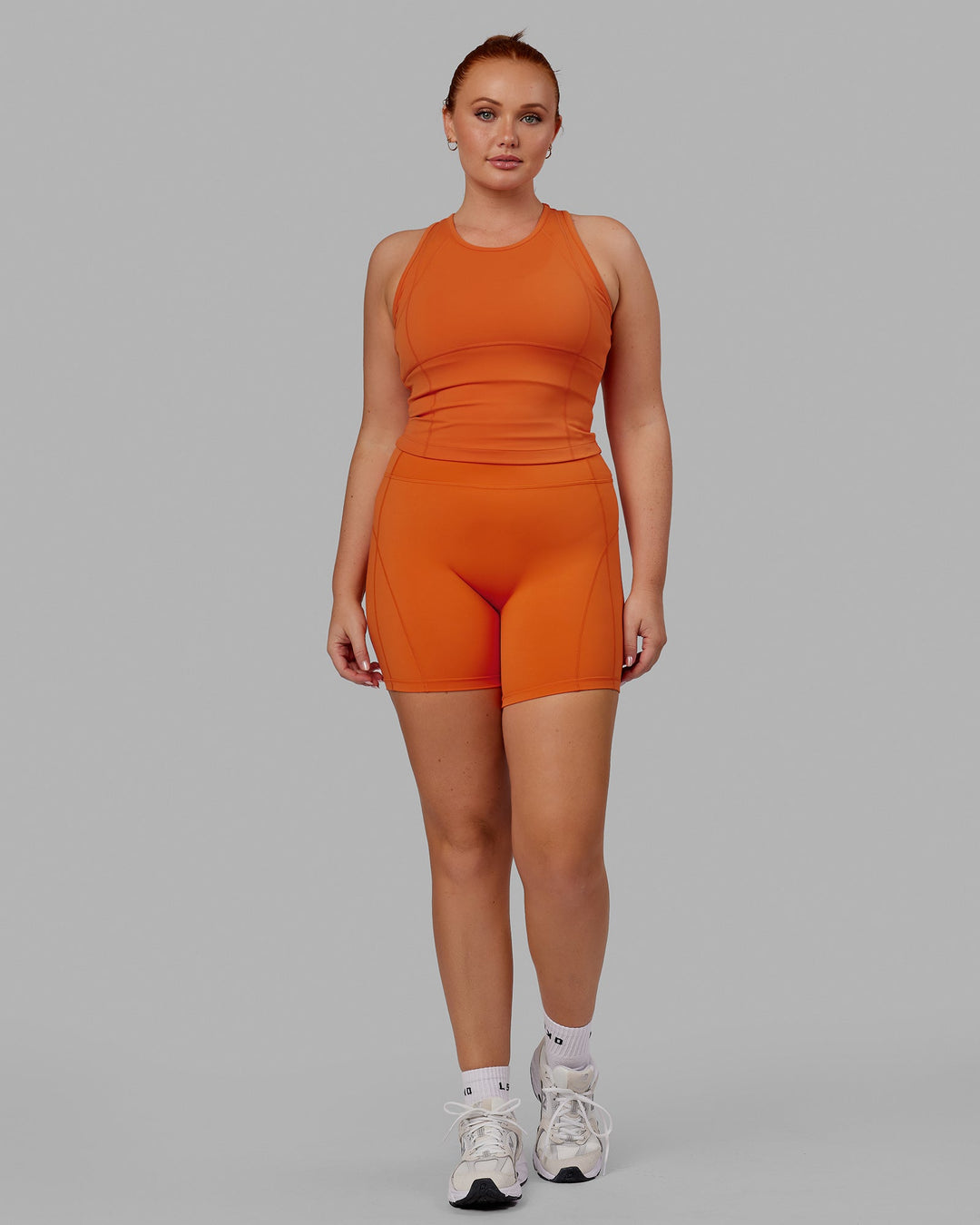 Bend Mid-Length Short - Burnt Orange