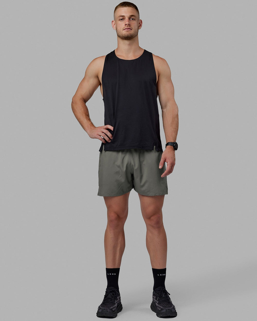 Pace Running Tank - Black