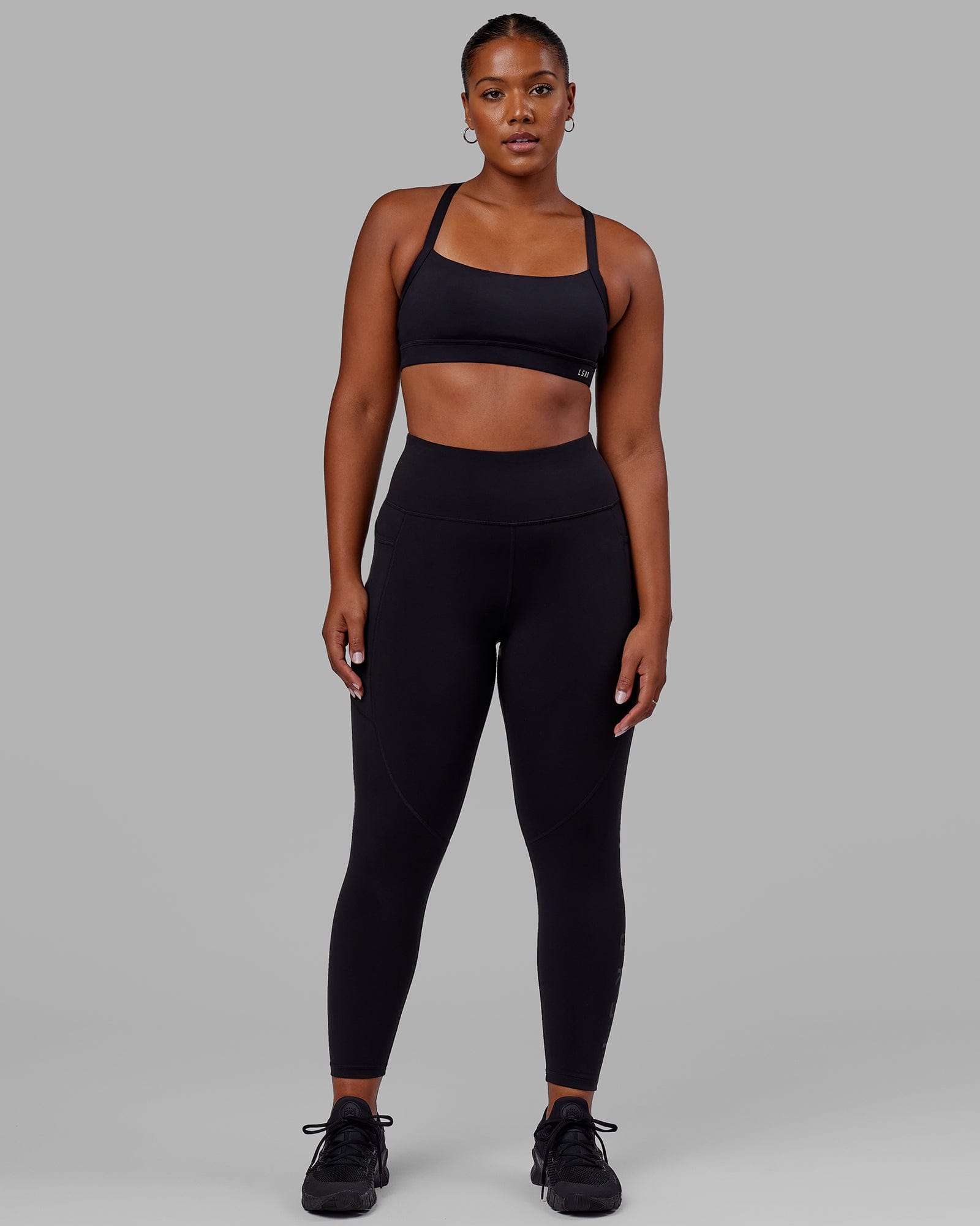 Rep Ultra High-Rise Full Length Legging Pockets - Black-Black