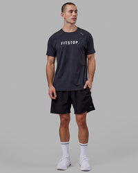 LSKD x FS VapourFLX Trainer Tee - Black Marl