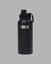 LSKD x Fitstop Hydrosphere 32oz Insulated Metal Bottle - Black