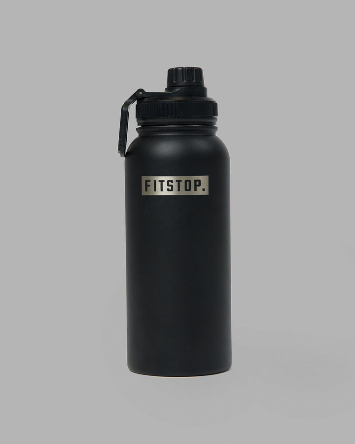 LSKD x Fitstop Hydrosphere 32oz Insulated Metal Bottle - Black