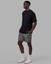Man wearing Daily Short - Graphite