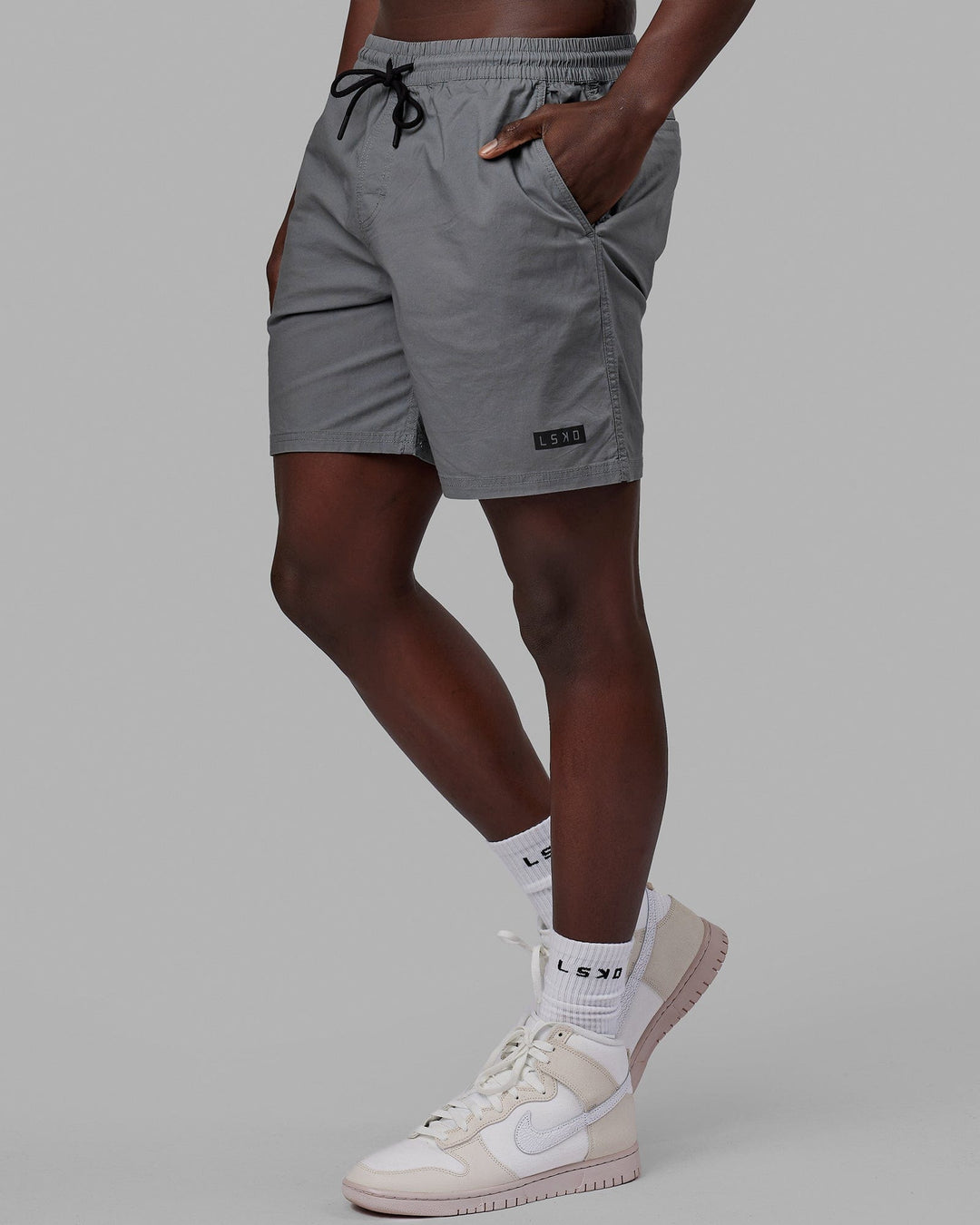 Man wearing Daily Short - Graphite