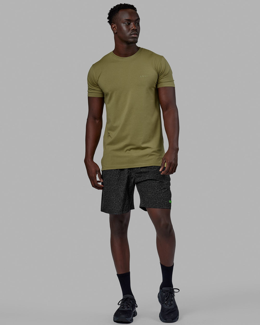 Deluxe PimaFLX Tee - Moss Stone