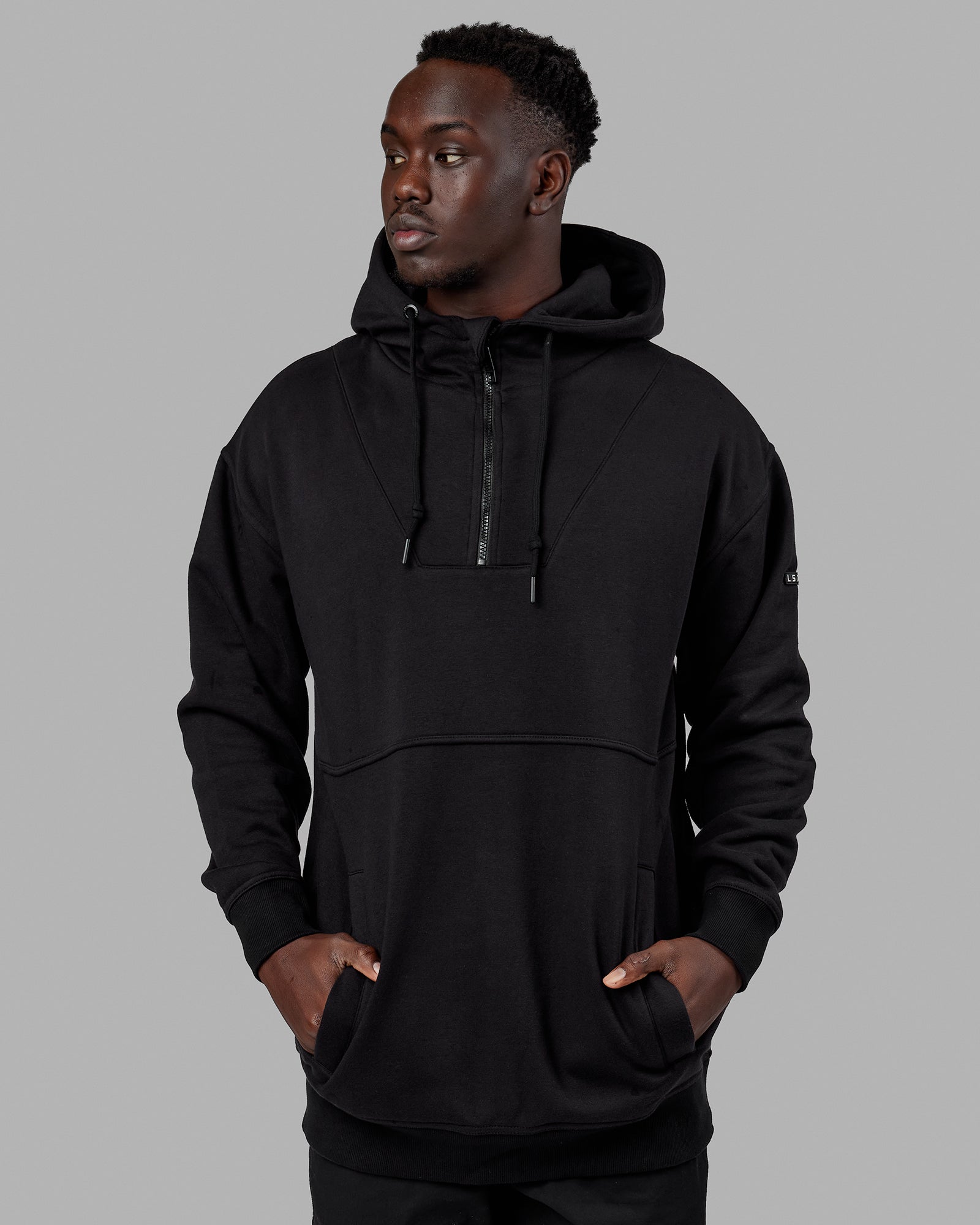 Trek Hoodie Oversize Black LSKD US