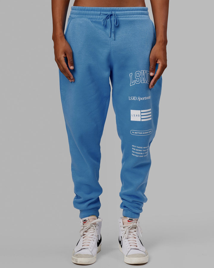 Unisex Academy Jogger - Azure Blue