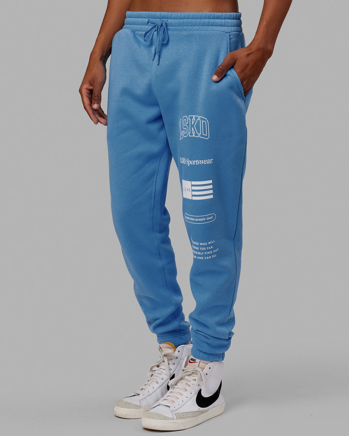 Unisex Academy Jogger - Azure Blue
