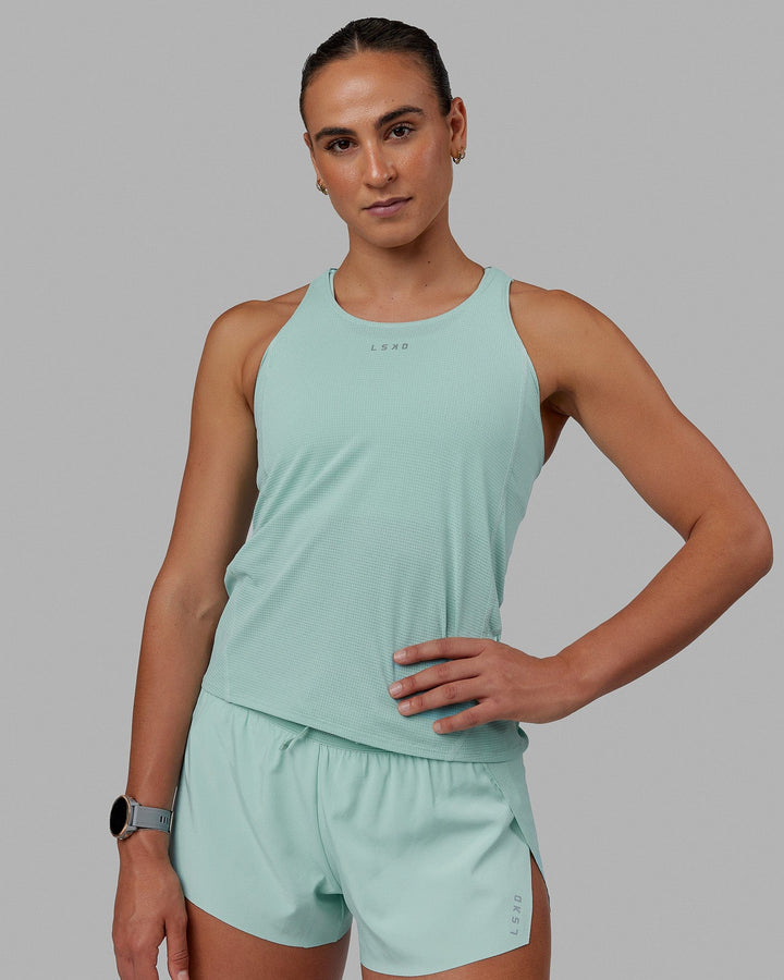 Accelerate Performance Tank - Pastel Turquoise
