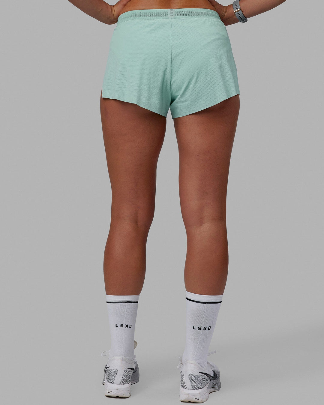 Accelerate Run Shorts - Pastel Turquoise