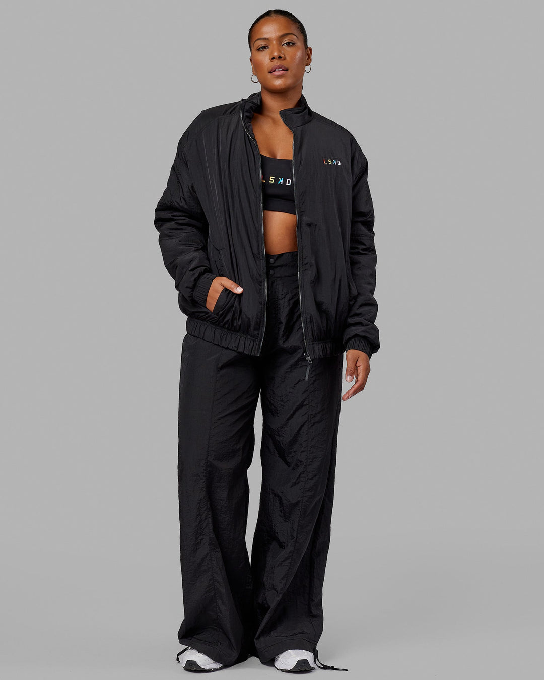 Warm Up Zip Cuff Performance Pant - Black – LSKD US