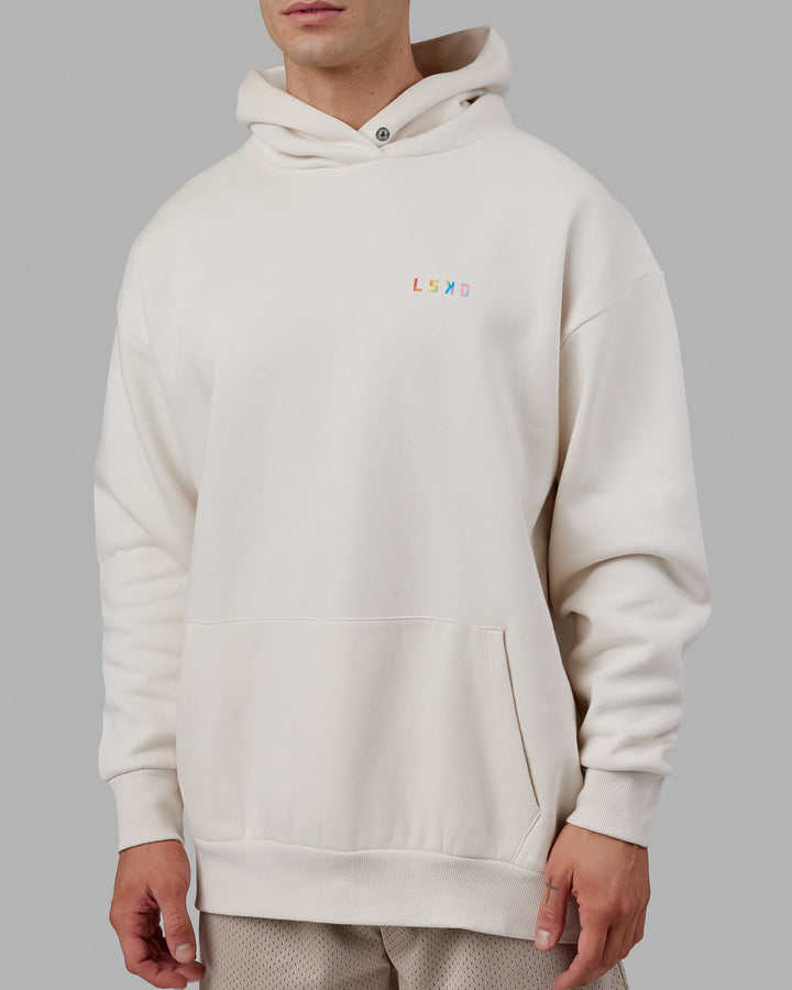 Unisex Amplify Hoodie Oversize - Pride-Off White