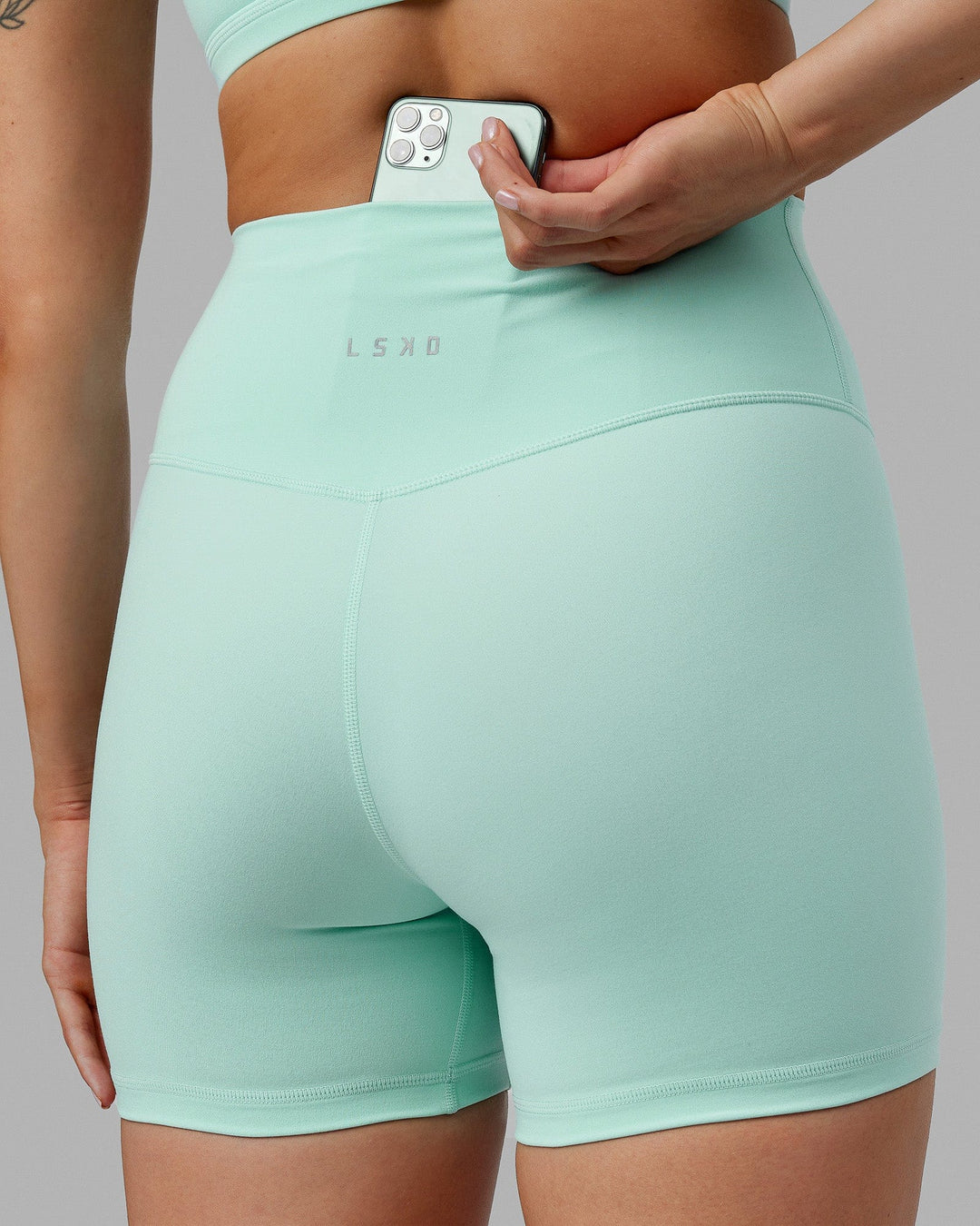 Base 2.0 X-Length Shorts - Pastel Turquoise