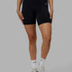 Base 2.0 Mid-Length Shorts - Black