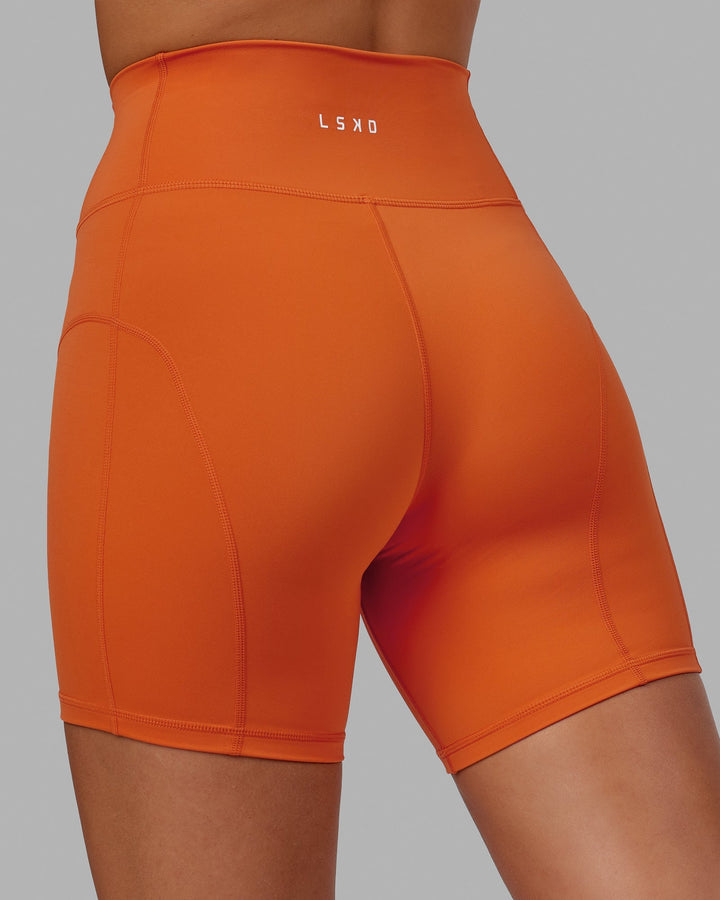 Bend Mid-Length Short - Burnt Orange
