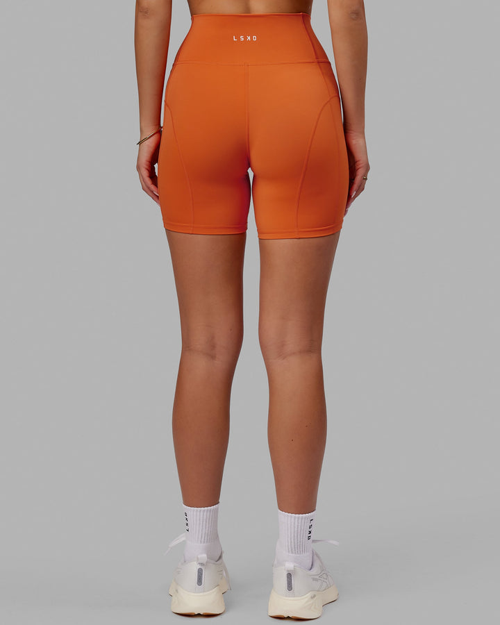 Bend Mid-Length Short - Burnt Orange