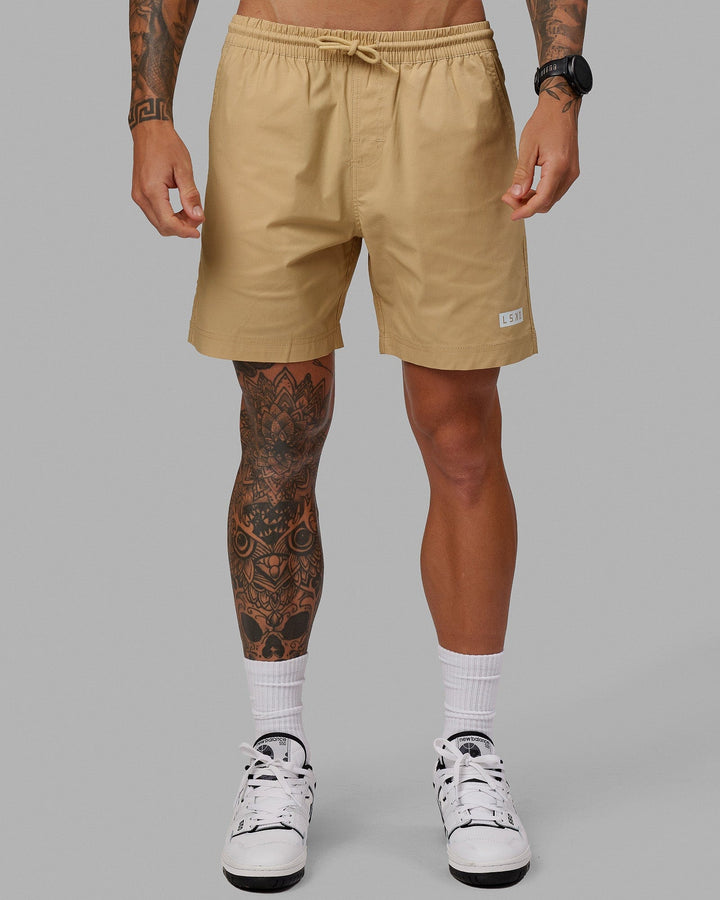 Man wearing Daily Short - Pale Khaki