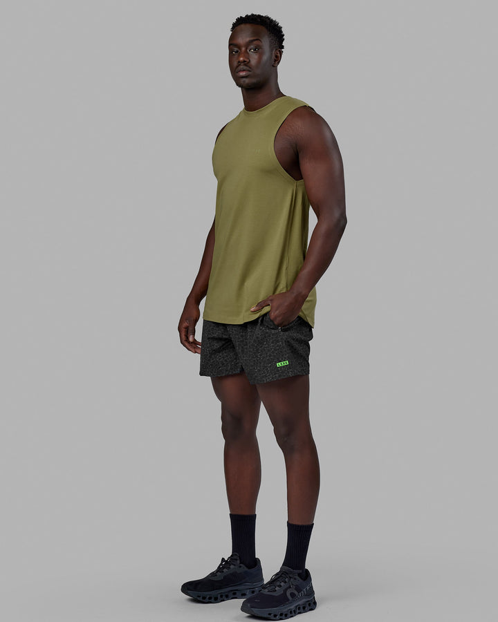 Deluxe PimaFLX Tank - Moss Stone
