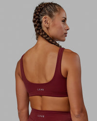 Elevation Sports Bra - Cranberry
