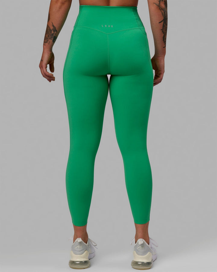 Elixir 7/8 Length Leggings With Pockets - Holly Green
