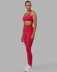 Elixir Ultra High-Rise Full Length Legging Pockets - Raspberry