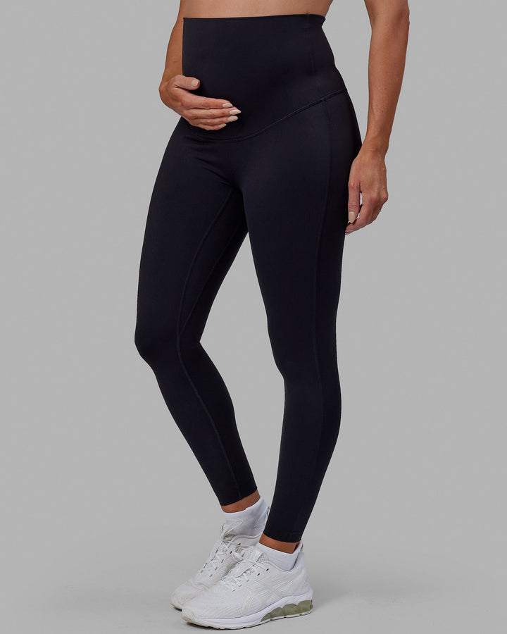 Elixir Full Length Maternity Leggings - Black
