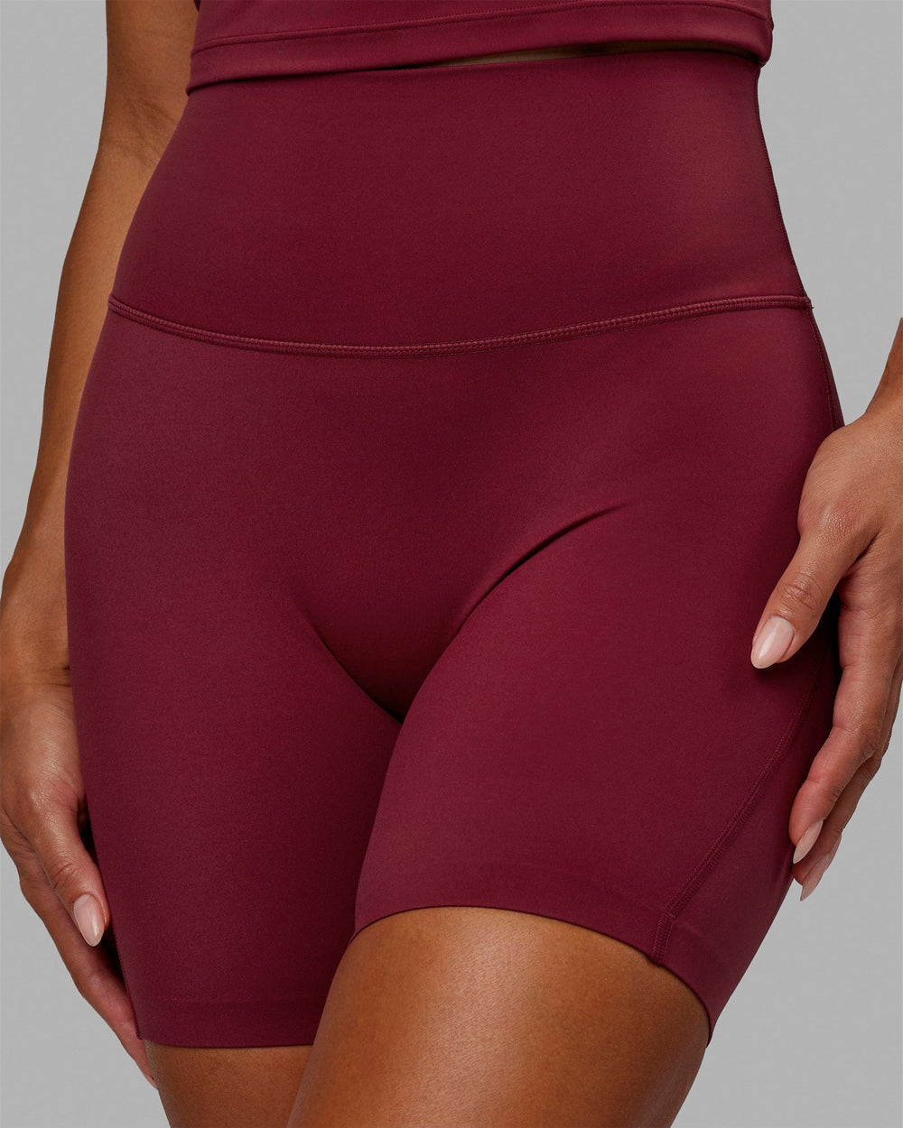 Elixir Mid-Length Shorts - Cranberry