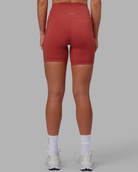 Elixir Ultra High-Rise 6" Short Pockets - Cardinal