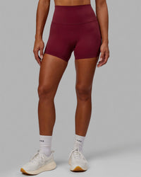 Elixir Ultra High-Rise 4" Short - Cranberry