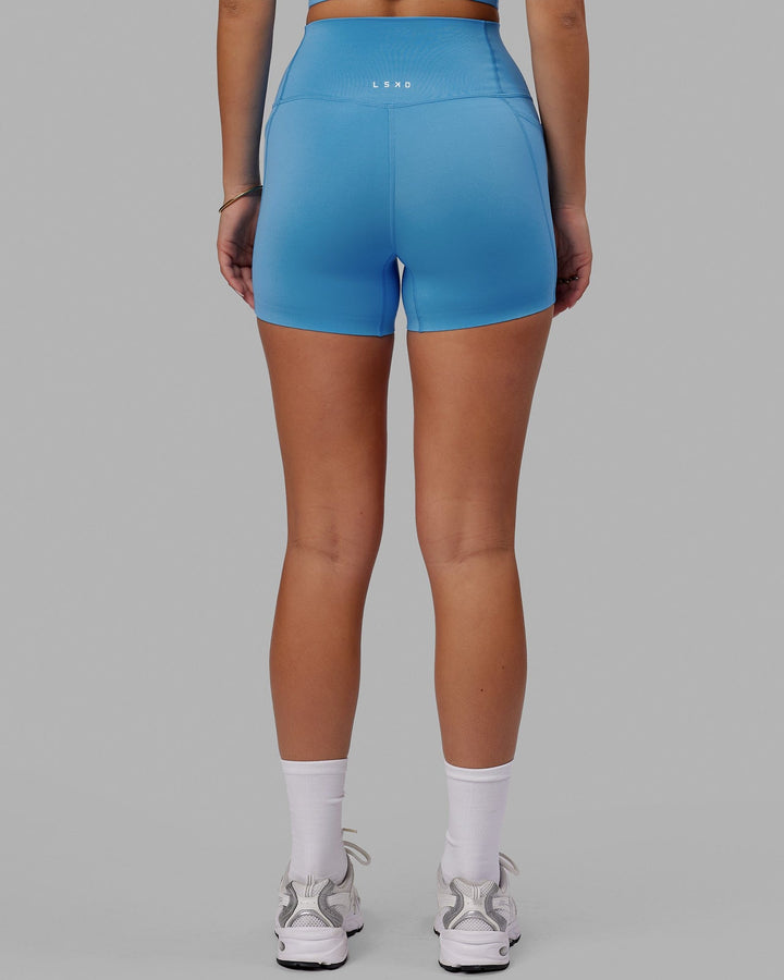 Elixir X-Length Shorts With Pockets - Azure Blue