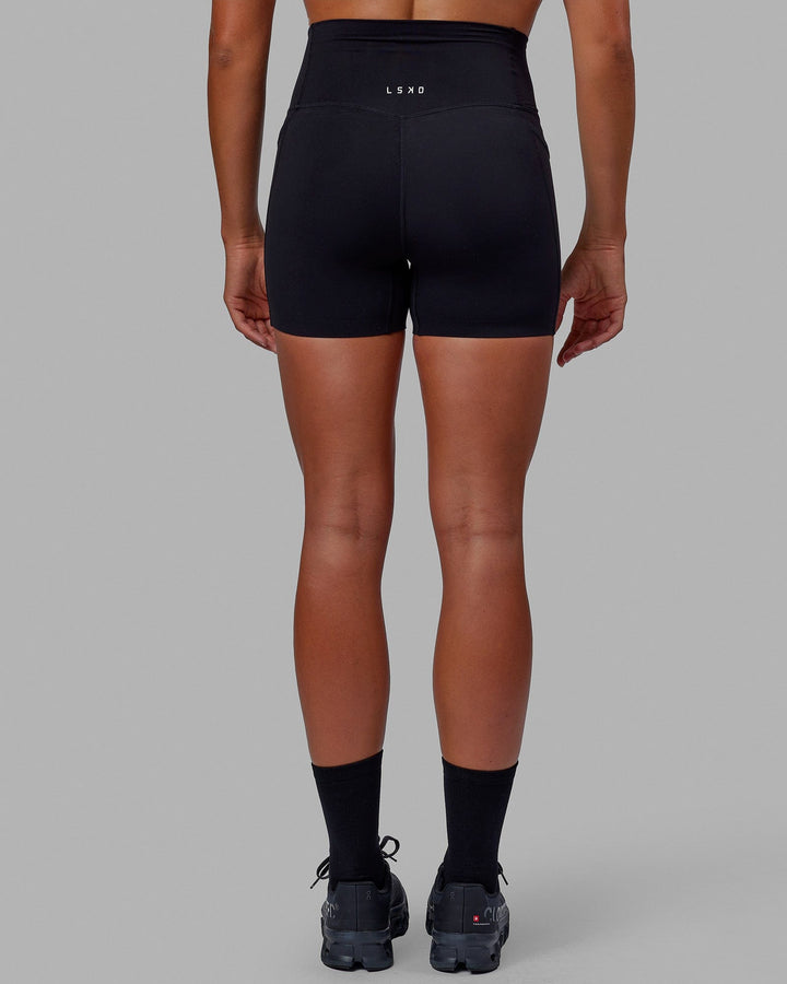 Elixir X-Length Shorts With Pockets - Black