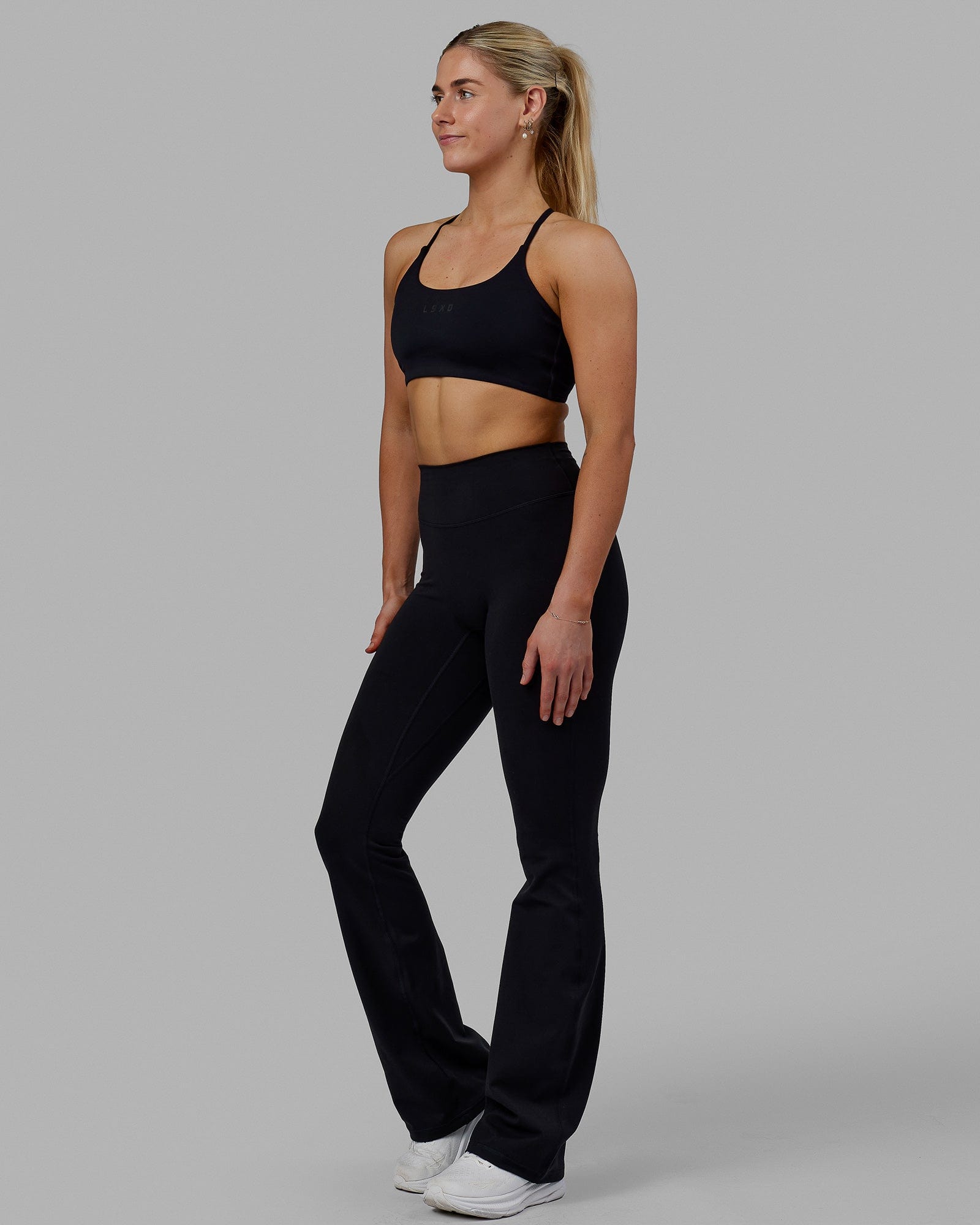 Fusion Ultra High-Rise Flared Tall Legging - Black