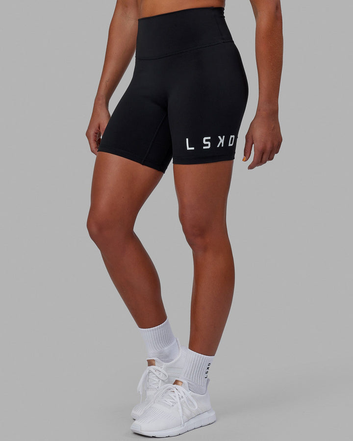 Evolved Mid-Length Short - Black-White