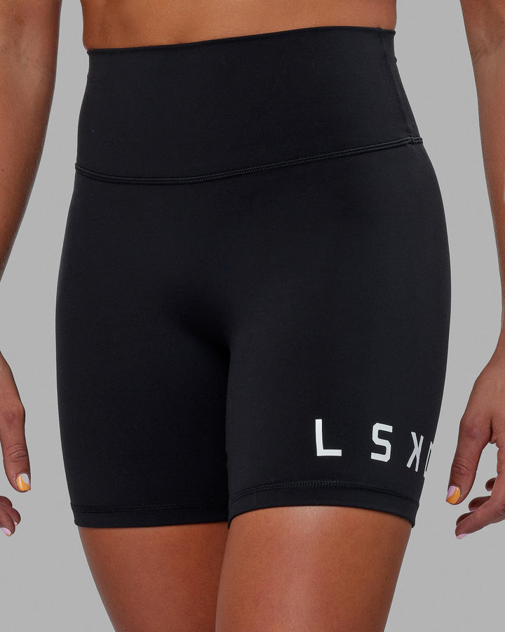 Evolved Mid-Length Short - Black-White