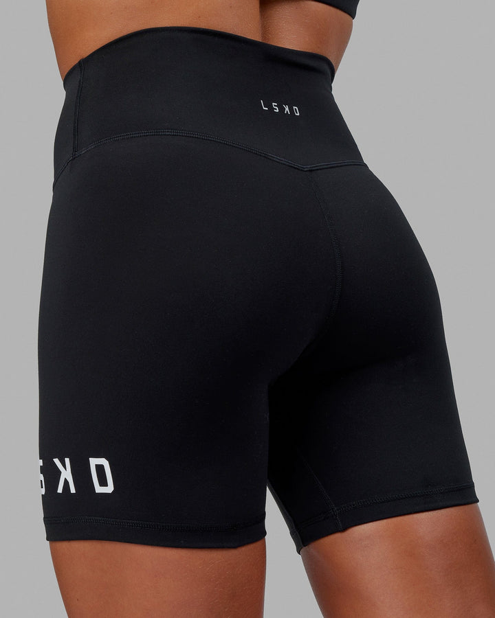 Evolved Mid-Length Shorts - Black-White
