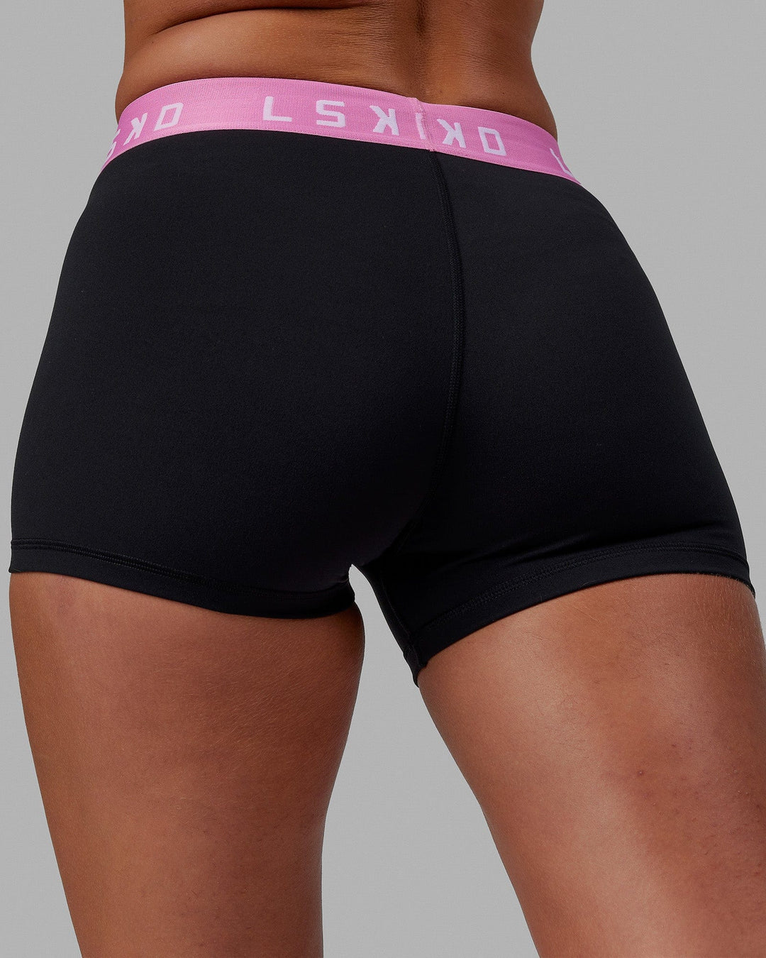 Extend X-Length Shorts - Black-Spark Pink