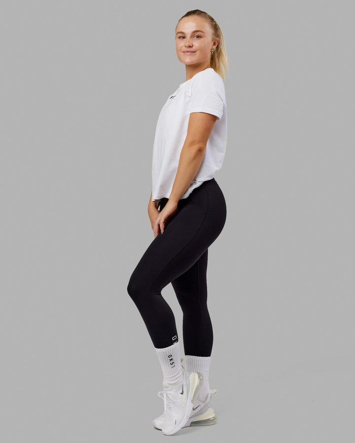 Fitstop Fast Tee - White