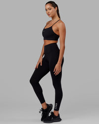 Flux Ultra High-Rise Full Length Legging Pockets - Black