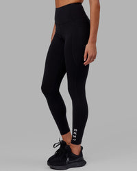 Flux Ultra High-Rise Full Length Legging Pockets - Black